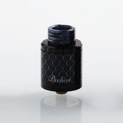 Authentic Aleader Bhive RDA Rebuildable Dripping Atomizer w/ BF Pin - Starry Blue + Black, Stainless Steel, 24mm Diameter