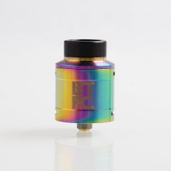 Authentic Augvape BTFC RDA Rebuildable Dripping Atomizer w/ BF Pin - Rainbow, Stainless Steel, 25mm Diameter