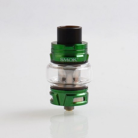 Authentic SMOKTech SMOK TFV8 Baby V2 Sub Ohm Tank Clearomizer - Green, Stainless Steel, 5ml, 30mm Diameter