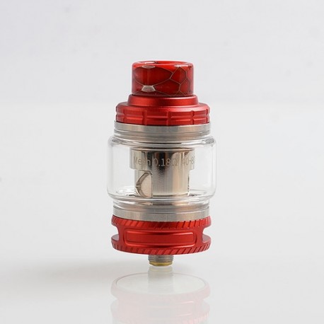 Authentic Smoant Naboo Sub Ohm Tank Clearomizer - Red, Stainless Steel, 0.17 / 0.18 Ohm, 4ml, 25mm Diameter