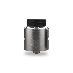 Authentic Acevape Magic Master RDA Rebuildable Dripping Atomizer w/ BF Pin - Silver, Stainless Steel, 24mm Diameter