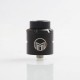 Authentic Acevape Magic Master RDA Rebuildable Dripping Atomizer w/ BF Pin - Black, Stainless Steel, 24mm Diameter