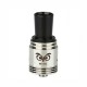 Authentic Ehpro Mr.Owl RDA Rebuildable Dripping Atomizer - Silver, Stainless Steel, 22mm Diameter