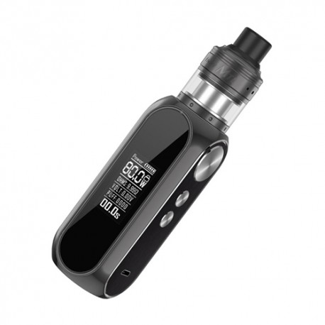 Authentic OBS Cube 80W 3000mAh VW Mod + Engine MTL RTA Kit - Gun Metal, 5~80W, 2ml, 24mm Diameter