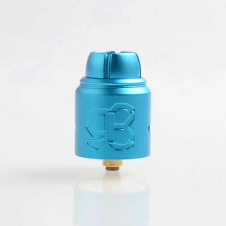 Authentic Lcovape 98K RDA Rebuildable Dripping Atomizer w/ BF Pin - Blue, Aluminum + 316 Stainless Steel, 24.5mm Diameter