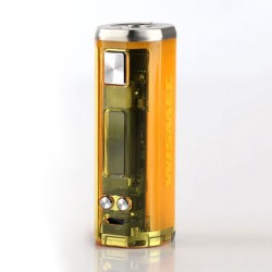 Authentic Wismec SINUOUS V80 80W TC VW Variable Wattage Box Mod - Yellow, 1~80W, 1 x 18650