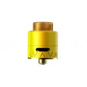 Authentic Smoant Battlestar Squonker RDA Rebuildable Dripping Atomizer w/ BF Pin - Yellow, Brass + SS, 24mm Diameter