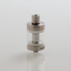 Authentic YouDe UD Rosary Tank Clearomizer - Silver, 3ml, 0.5ohm, Stainless Steel + Zinc Alloy + Glass, 22mm Diameter