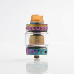 Authentic Vapemons X2 Mesh Sub Ohm Tank Clearomizer - Rainbow, 0.15ohm, 5ml, 24mm Diameter