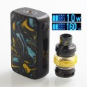 Authentic Eleaf iStick Mix 160W TC VW Variable Wattage Box Mod + ELLO POP Tank Kit - Glary Knight, 2 x 18650, 6.5ml, 0.2 Ohm