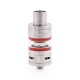 Authentic SMOKTech SMOK Micro TFV4 Sub Ohm Tank Clearomizer - Red + Silver, Stainless Steel + Glass, 2.5ml, 0.3 Ohm, 22mm Dia.