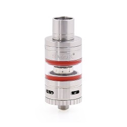 Authentic SMOKTech SMOK Micro TFV4 Sub Ohm Tank Clearomizer - Red + Silver, Stainless Steel + Glass, 2.5ml, 0.3 Ohm, 22mm Dia.