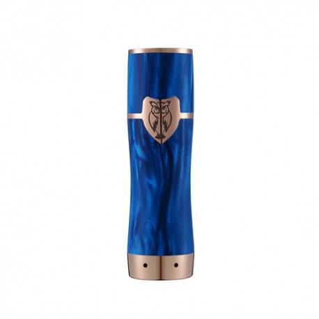 Authentic Onetop Pallas Mechancial Tube Mod - Blue, Resin + Brass, 1 x 18650