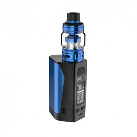 Authentic Uwell Valyrian 2 II 300W TC VW Box Mod + Tank Atomizer Kit - Blue + Black, 5~300W, 6ml, 3 x 18650