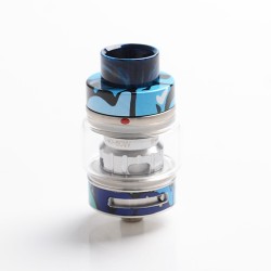 Authentic Freemax Fireluke 2 Graffiti Sub Ohm Tank Clearomizer Atomizer - Blue, 5ml, 0.2ohm, 28mm Diameter