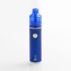 Authentic 5GVAPE Kool 1100mAh Battery Mod + Tank Atomizer Starter Kit w/ RGB Light - Purple, 1.8ml, 1.4ohm