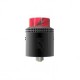 Authentic Kaees Alexander RDA Rebuildable Dripping Atomizer w/ BF Pin - Black, Stainless Steel, 24mm