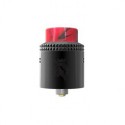 Authentic Kaees Alexander RDA Rebuildable Dripping Atomizer w/ BF Pin - Black, Stainless Steel, 24mm