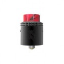 Authentic Kaees Alexander RDA Rebuildable Dripping Atomizer w/ BF Pin - Black, Stainless Steel, 24mm