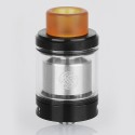 Authentic Wotofo Serpent SMM RTA Rebuildable Tank Atomizer - Black, Stainless Steel, 4ml, 24mm Diameter