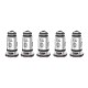 Authentic 510Vape SPAS-12 Pod System Starter Kit Replacement Mesh Coil Head - Silver, 0.4ohm (10~16W) (5 PCS)