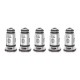 Authentic 510Vape SPAS-12 Pod System Starter Kit Replacement Mesh Coil Head - Silver, 0.4ohm (10~16W) (5 PCS)