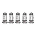 Authentic 510Vape SPAS-12 Pod System Starter Kit Replacement Mesh Coil Head - Silver, 0.4ohm (10~16W) (5 PCS)