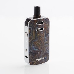 Authentic Syiko Galax 25W 1200mAh Pod System Starter Kit - Placer, 0.6ohm / 1.2ohm, 2ml