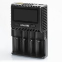 [Ships from Bonded Warehouse] Authentic Nitecore SC4 6A Quick Charge Intelligent Superb Charger - 4 x Battery Slots, US Plug