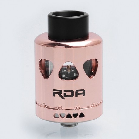 Authentic Yosta Igvi RDA Rebuildable Dripping Atomizer - Rose Gold, Stainless Steel, 25mm Diameter