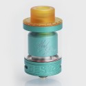 Authentic Desire Mad Dog GTA Rebuildable Tank Atomizer - Green, Stainless Steel, 3.5ml, 25mm Diameter