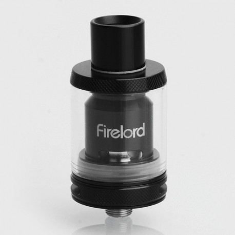 Authentic Freemax Firelord Tank Atomizer w/ Double Coil + RTA Deck - Black, Stainless Steel, 2ml, 23mm Diameter