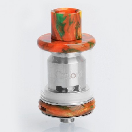 Authentic Freemax Firelord Tank Atomizer w/ Double Coil + RTA Deck - Yellow, Stainless Steel + Resin, 2ml, 23mm Diameter