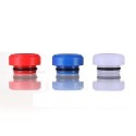 Authentic GAS Mods Replacement 810 Drip Tip Kit for G.R.1 GR1 RDA - White + Red + Blue, POM