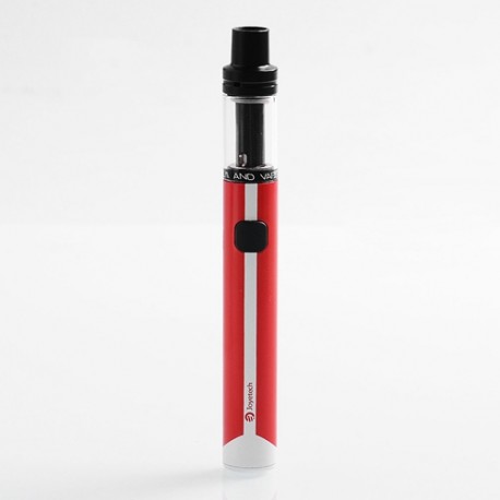 [Ships from Bonded Warehouse] Authentic Joyetech eGo AIO ECO 650mAh Starter Kit - Red, 0.5 Ohm, 1.2ml, 14mm Diameter