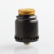 Authentic Hellvape Anglo RDA Rebuildable Dripping Atomizer w/ BF Pin - Black, Stainless Steel, 24mm Diameter
