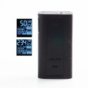 Authentic IJOY Captain PD270 234W TC VW Variable Wattage Box Mod - Black + Red Spray, 2 x 18650 / 20700