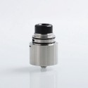 Authentic Cthulhu Zathog RDA Rebuildable Dripping Atomizer w/ BF Pin - Silver, Stainless Steel, 30mm Diameter
