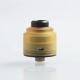 Authentic GAS Mods Nixon S RDA Rebuildable Dripping Atomizer w/ BF Pin - Ultem + Black, PEI + Stainless Steel, 22mm Diameter
