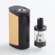 Authentic Vaporesso Drizzle Fit 1400mAh All-in-one Starter Kit - Gold, Stainless Steel, 1.8ml