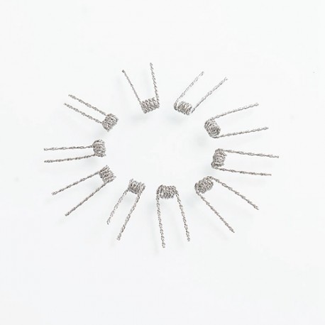 Authentic Fumytech Hive Kanthal A1 Wire Pre-built Coils - 28GA, 0.3~0.4 Ohm (10 PCS)
