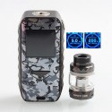 Authentic Digi Edge 200W Wireless Charging TC VW Box Mod + Specter Tank Kit - Gun Metal, 5~200W, 2 x 18650, 5.5ml