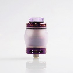 Authentic Advken Manta RTA Rebuildable Tank Atomizer Resin Edition - Purple, Resin + Stainless Steel, 4.5ml, 24mm Diameter