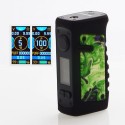 Authentic VandyVape Jackaroo 100W TC VW Variable Wattage Box Mod - Green Jade, 5~100W, 1 x 18650 / 20700 / 21700