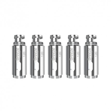Authentic Aspire Replacement Coil Head for Breeze Starter Kit - 1.2 Ohm (5 PCS)
