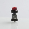 Authentic Hellvape Rebirth RTA Rebuildable Tank Atomizer - Black, 5ml, 25mm Diameter