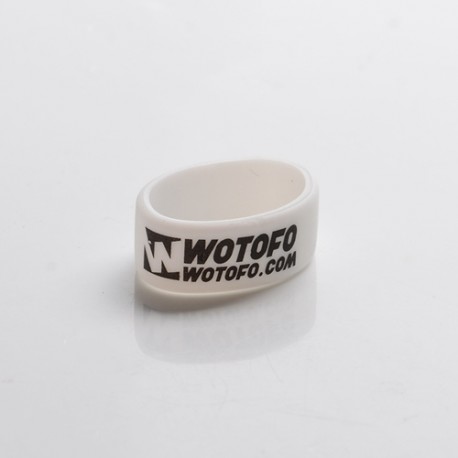 Authentic Wotofo Band Tank Protector Silicone Anti-slip Ring - White (5 PCS)
