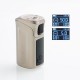 Authentic Vaporesso Target Mini 2 50W 2000mAh VW Variable Wattage Box Mod - Silver, 5~50W