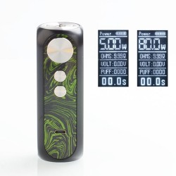 Authentic OBS Cube X 80W VW Variable Wattage Box Mod - Firefly, 3.2~4.2V, 1 x 18650