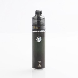 Authentic 5GVAPE Kool 1100mAh Battery Mod + Tank Atomizer Starter Kit w/ RGB Light - Black, 1.8ml, 1.4ohm